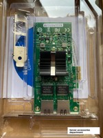 Tarjeta de Red Gigabit de Doble Puerto PCIe 1X con Chipset Original Intel 82576EB, Router Suave de Convergencia E1G42ET, China