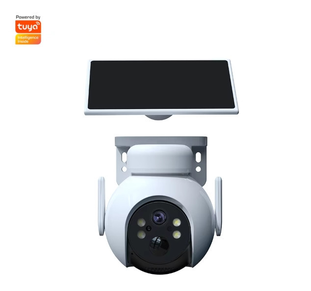 3MP Surveillance Outdoor Security Camera Alarm Cctv 4g Solar Ptz Inteligents Network Camera Wifi Solar Panel Camera
