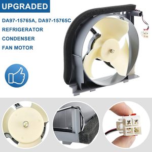 Motor del Ventilador del Condensador del Refrigerador, 110-120V, Eléctrico, de Plástico, de Alta Eficiencia, Repuesto para Samsung DA97-15765A DA31-00340A - Product Image 4