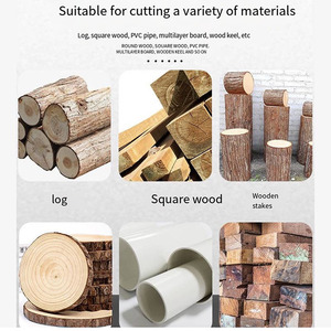 Small Mobile <b>Wood</b> <b>Cutting</b> <b>Machine</b> Electric Cross Cut Saw For Log, Square <b>Wood</b> & Lumber - Product Image 6