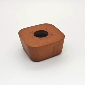 Tapa de Madera de Acacia Personalizada de Alta Calidad para Botellas de Perfume Árabes, Cuadrada de Vidrio de 100 ml, Lujosa, Vacía, con Pulverizador y Cierre de Rosca - Product Image 5