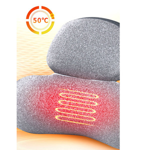 Bantal Pijat Traksi Leher Servikal 3-in-1, Bantal Pijat Relaksasi Otot Dalam, Bantal Pijat Getar dengan Pemanas - Product Image 6