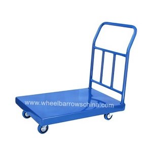 Heavy-Duty Platform Truck 2000 LBS Steel Flatbed <strong>Cart</strong> <strong>Flat</strong> Dolly Hand Trucks 5 Nylon Casters Movable Utility Push <strong>Carts</strong> Moving - Product Image 5