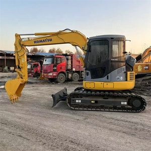 Diseño de cola corta Komatsu PC78US mini excavadora de orugas pequeño radio de rotación operación flexible PC78 excavadoras usadas - Product Image 2