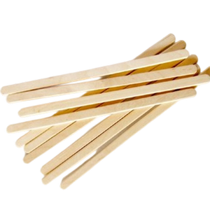 Compostable 17cm Birch Wood Coffee Stirrers