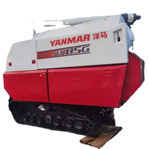 Super high chassis yanma AW85GV Full feeding combine harvest