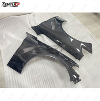 Pare-chocs et ailes en carbone véritable, compatibles avec Alfa Romeo Giulia 952 2017-2023, style GTAM, kit de pare-chocs et ailes en fibre de carbone large