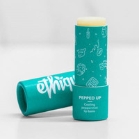 Baume à lèvres push-up en tube papier, taille personnalisée, haut de gamme, respectueux de l'environnement, boîte rigide debout pour déodorant