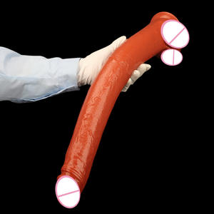 유럽계 미국인용 초대형 초장형 부드러운 합성 방수 대형 페니스 여성 자위용품 남성용 딥 - Product Image 5