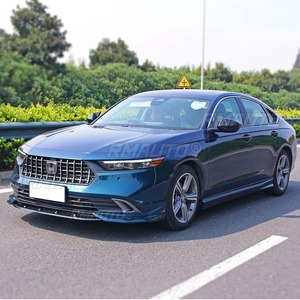 ชุดแต่งรอบคันสำหรับ Honda Accord รุ่นที่ 11 ปี 2023-2024 สปลิตเตอร์กันชนหน้าสีดำเงา สไตล์สปอร์ต อุปกรณ์ตกแต่งรถยนต์ - Product Image 4