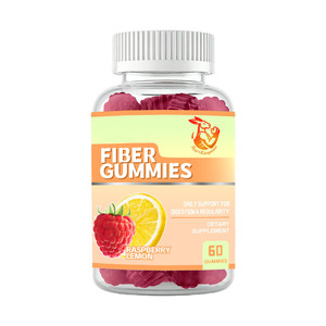 Gummies de fibres les plus vendues : Complément alimentaire qui maintient des niveaux d'énergie sains et stimule la fonction du système immunitaire - Product Image 1