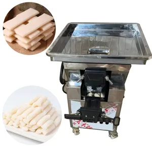 Mesin pembuat Tteokbokki kue beras Korea pembuat Kkochi Tteok kue goreng profesional dengan kualitas tinggi