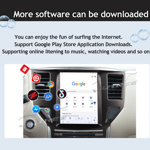 Radio para Auto Android 14 de 9.7 Pulgadas con GPS, Conexión USB, CarPlay, Pantalla Táctil para el Tablero de Nissan Pathfinder 2017, Estéreo - Product Image 3