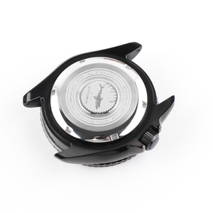 SKX007 นาฬิกาข้อมือผู้ชายรุ่นดัดแปลง ตัวเรือนสแตนเลสสตีลเคลือบ PVD สีดำ พร้อมกลไกอัตโนมัติ NH35  หน้าปัดเรียบไม่มีโลโก้  แสดงวันที่และวันในสัปดาห์  เรืองแสง - Product Image 5
