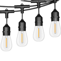Étanche IP65 S14 Socket LED Guirlande Lumineuse E26/E27 Ampoule à Filament pour Intérieur Extérieur Commercial Party Decor pour les Vacances
