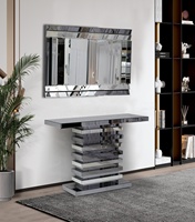 Fabricant Professionnel En Gros Ensemble Table Console de Couloir et Table Console Miroir