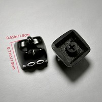 Custom Epoxy Resin Eerie Kitten Keycaps Black/Blue/Pink Single ESC Keycaps for Fidget Toy and Mx Switch Mechanical Keyboard