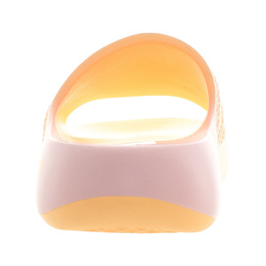 Adidas Adilette Ayoon <b>Slides</b> Womens Shoes Color: Acid Orange/Acid Orange/Clear <b>Pink</b> | 100% Authentic - Product Image 4