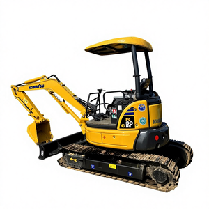 รถขุดตีนตะขาบขนาดเล็ก KOMATSU <span class=keywords><strong>PC30</strong></span>/PC20 <span class=keywords><strong>มือ</strong></span><span class=keywords><strong>สอง</strong></span> พร้อมเครื่องยนต์ KOMATSU แท้ <span class=keywords><strong>มือ</strong></span><span class=keywords><strong>สอง</strong></span> ชั่วโมงการทำงานต่ำ ราคาถูก - Product Image 1