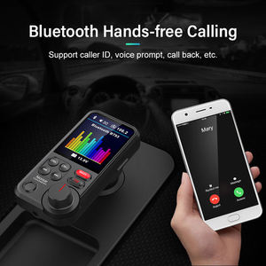 Ot-transmisor portátil de luces de colores para coche, 3.1A cargador USB, reproductor MP3 multifunción para coche con USB tipo C - Product Image 4