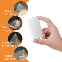 Nouvelle Lampe de Lecture LED Rechargeable 2026, 3 Modes de Couleur, à Clipser, Protection des Yeux pour Enfants et Adultes, Chevet, Étude, Voyage