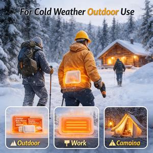 屋外用ボディウォーマーパッチ 10時間保温 防寒作業用 使い捨て OEM工場 - Product Image 4