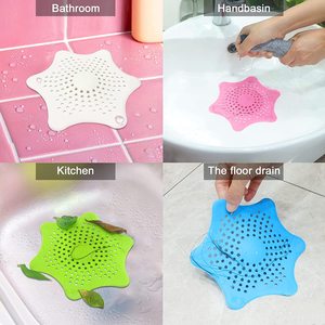 Couvercle de vidange de douche en Silicone pour salle de bain, collecteur de <span class=keywords><strong>cheveux</strong></span>, offre spéciale - Product Image 2