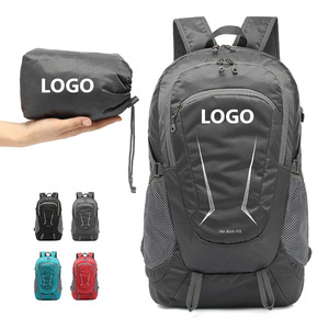 Sac à dos de randonnée personnalisé Sac à dos pliable pour le sport en plein air le camping Sac à dos de voyage étanche - Product Image 1