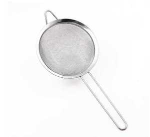 Passoire en acier inoxydable 16 cm 60 mailles, pour lait de soja, jus, sésame, cuisine domestique, cuillère à nouilles, <span class=keywords><strong>tamis</strong></span> à farine <span class=keywords><strong>chinois</strong></span> - Product Image 1