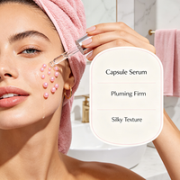 Sérum Visage Anti-Âge Hydratant et Repulpant au Collagène et Peptides PDRN, Capsules de Soin Coréen pour une Peau Raffermie – Marque Blanche