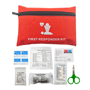<span class=keywords><strong>Kit</strong></span> de Primeiros Socorros Portátil para Sobrevivência ao Ar Livre, Bolsa de Emergência com Gaze, Bandagem e Curativo para Camping, Caminhadas e Viagens - Product Image 3