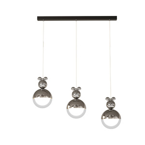 Modern Nordic Style Three-<b>Light</b> Iron <b>Dining</b> Room Pendant Luxury Minimalist Bar Pendant Unique Simple Chandeliers SM-D8295 - Product Image 5