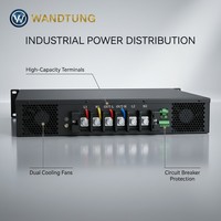 Boîtier PDU métallique robuste de 19 pouces pour montage en rack de serveur, compatible STS/ATS, équipement de distribution d'alimentation en option
