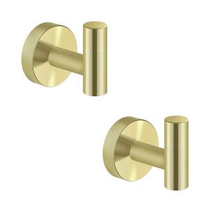 Gancio per asciugamani <span class=keywords><strong>da</strong></span> bagno in acciaio inox a <span class=keywords><strong>parete</strong></span> spazzolato oro autoadesivo ganci porta chiavi borsa per il bagno dell'hotel - Product Image 3