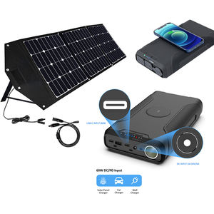 Nouvelle tendance <span class=keywords><strong>2022</strong></span>, batterie solaire portable, charge rapide 12V avec allume-cigare, 72000 mAh, batterie sans fil pour ordinateur portable PC de 80000 mAh - Product Image 1