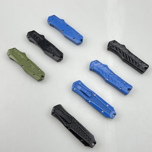 في الهواء الطلق بقاء التكتيكية التخييم OTF سكين للفرد مقبض سبائك الزنك مقبض المحمولة للطي السكاكين مقبض - Product Image 5