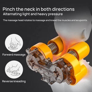 Cojín de Masaje Amasador 3D con Calefacción y Vibración, Masajeador Shiatsu para Cuello y Espalda, Silla de Masaje para Alivio del Dolor de Espalda - Product Image 2