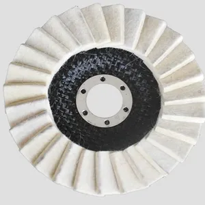 T27 4 inch Felt Flap Disc Polishing Pad Wool Polishing Disc for polishing