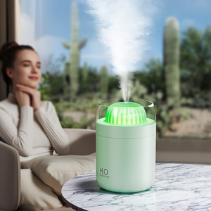 Nueva purificación de aire de <span class=keywords><strong>cactus</strong></span> de oficina de escritorio H2O, sueño silencioso, luz nocturna ambiental que cambia de color, personalización de regalo promocional - Product Image 4