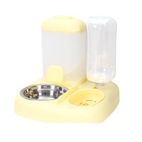 Distributeur d'eau et de nourriture automatique pour animaux domestiques, grande capacité, design modulable, en plastique, facile à déchirer, pour chiens et chats, usage domestique