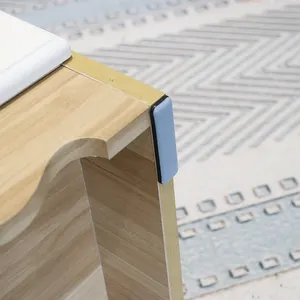 Tapis protecteur de sol auto-adesif chaise de bureau meubles de cuiscules patins de displacement facile appareil coulissant
