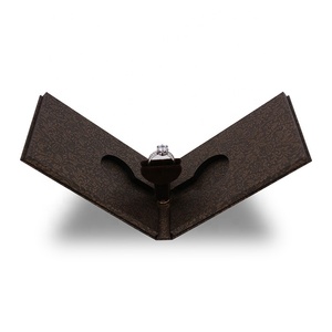 Seismo-caja de anillo personalizada, embalaje de anillo impermeable, logotipo personalizado creativo, caja de joyería de lujo - Product Image 5