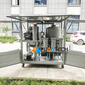 FUOTECH เครื่องฟอกน้ำมัน, เครื่องแยกความชื้นแบบสุญญากาศสองขั้นตอนกันสภาพอากาศ - Product Image 5