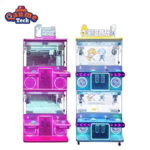 Macchina da gioco arcade a gettoni personalizzata per 4 persone, mini gru a braccio, in acciaio inossidabile e plastica, per età 8+ - Product Image 5