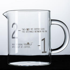 ชุดอุปกรณ์ชงกาแฟบาริสต้า กาต้มกาแฟแก้วบอโรซิลิเกตทนความร้อนสูง พร้อมตัวกรองและถ้วยแบ่งกาแฟ - Product Image 3