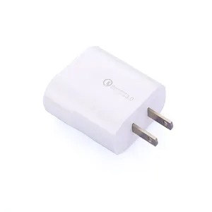 EU US plug mobiele telefoon muur QC 3.0 quick charger 5V 3.0A USB fast charger travel adapter voor Iphone samsung Huawei