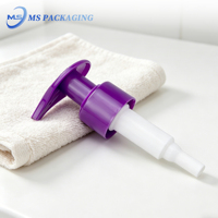 Populaire en plastique 24/410 & 28/410 distributeur de pompe de shampooing de lavage des mains gauche/droite bouchon de lotion de savon liquide pour bouteilles