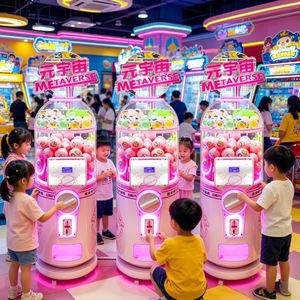 Nouvelle borne de jeu vidéo interactive familiale à monnayeur, équipement de divertissement et console de jeu à capsules - Product Image 6