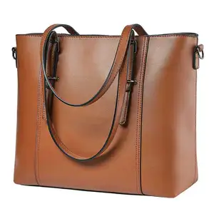 Benutzer definierte Damen Top Handle Umhängetaschen für Damen Leder Geldbörsen Handtaschen Trage tasche Umhängetasche