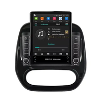 Lecteur Android pour voiture Tesla Android 13 4+64G pour Renault Captur 2016-2019 Écran IPS 4G IPS+2.5D+DSP Carplay+auto Lecteur DVD